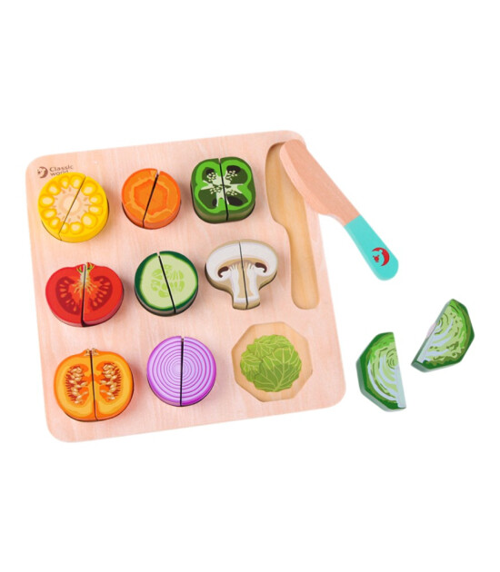 Classic World Sebze Kesme Yapbozu