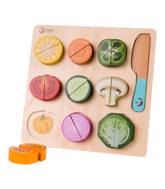 Classic World Sebze Kesme Yapbozu