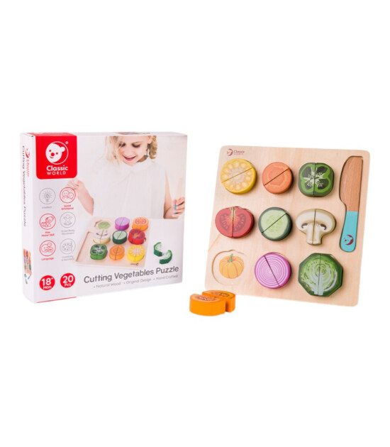 Classic World Sebze Kesme Yapbozu