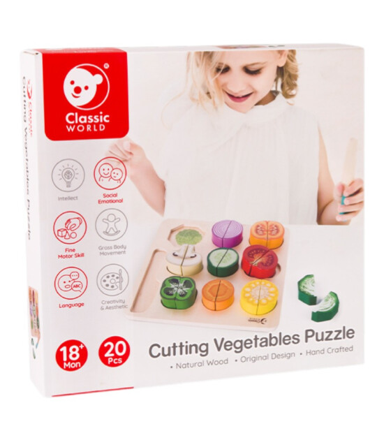 Classic World Sebze Kesme Yapbozu