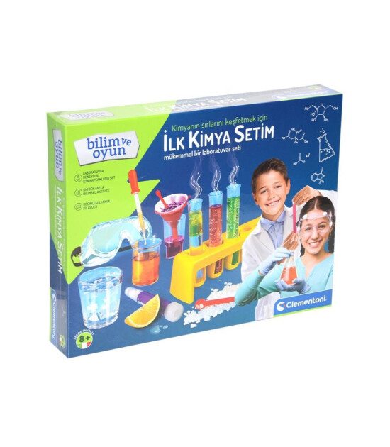 Clementoni Bilim ve Oyun - İlk Kimya Setim