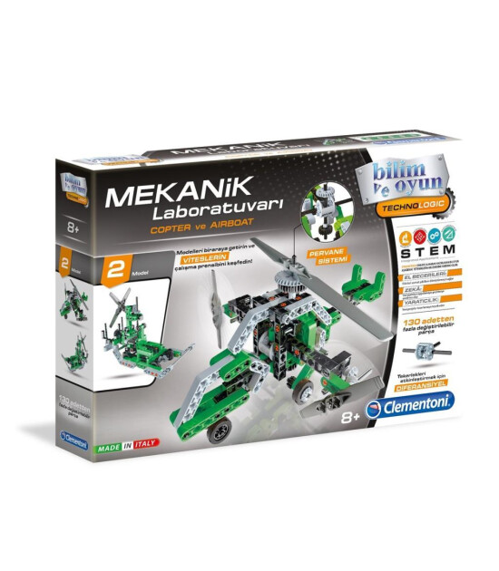 Clementoni Mekanik Laboratuvarı - Helikopter-Tekne