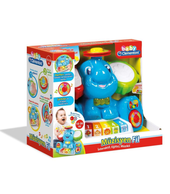 Clementoni Baby Müzisyen Fil