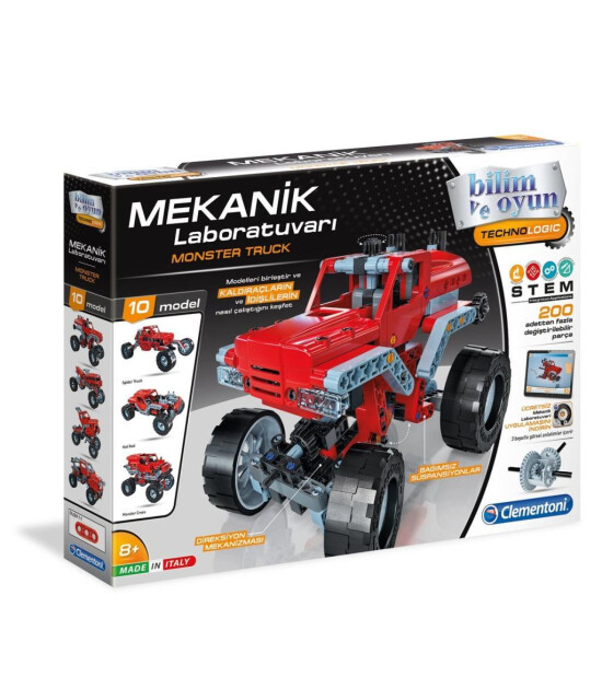 Clementoni Mekanik Laboratuvarı - Canavar Kamyonlar