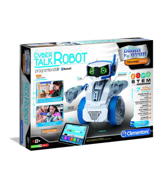 Clementoni Robotik Laboratuvarı // Cyber Talk Robot - kb