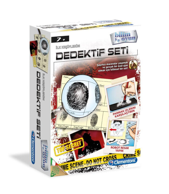Clementoni İlk Keşiflerim - Dedektif Seti