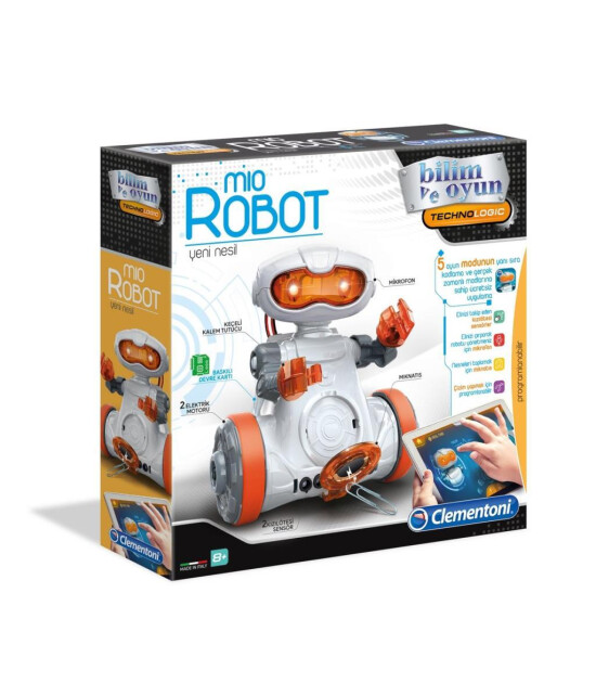Clementoni Mio Robot (Yeni Nesil) /Robotik laboratuvarı