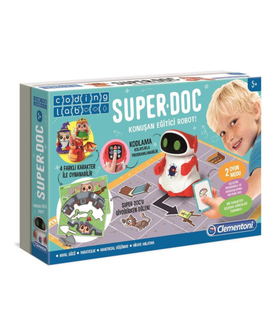 Clementoni Coding Lab // Super Doc - Eğitici Konuşan Robot