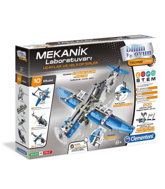 Clementoni Mekanik Laboratuvarı // Uçak ve Helikopter