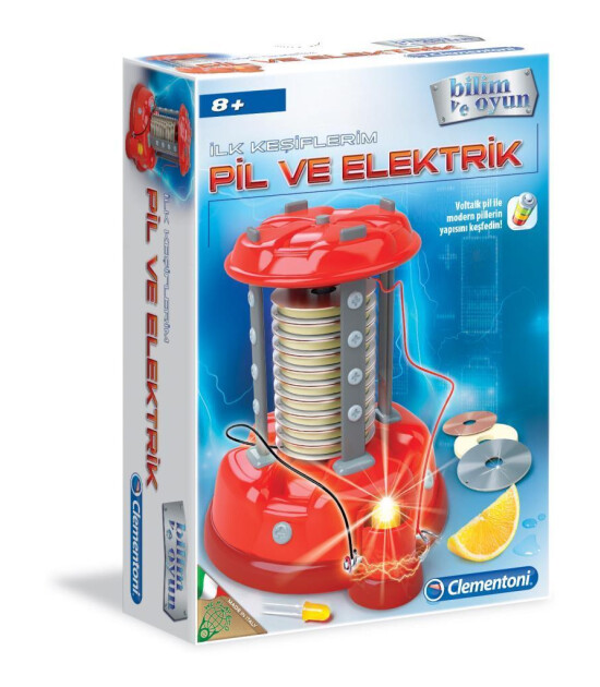 Clementoni Clementoni İlk Keşif Seti - Pil ve Elektrik