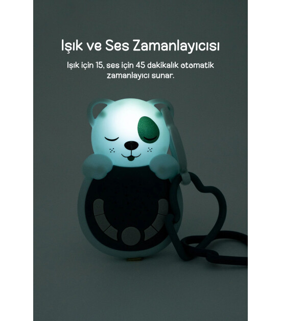 Cloud b Sweet Dreamz On The Go Ağlama Sens&ouml;rl&uuml; Taşınabilir Uyku Arkadaşı // Dog