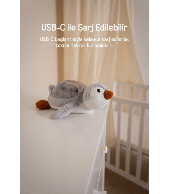 Cloud b Tranquil Şarj Edilebilir Melodili Projekt&ouml;r Uyku Arkadaşı // Penguin