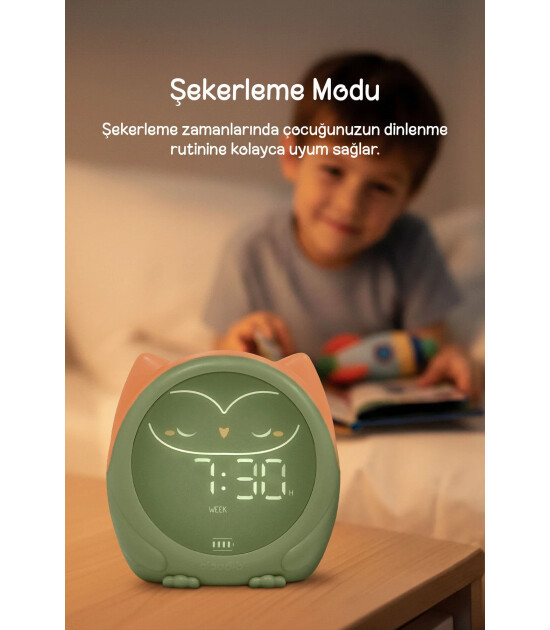 Cloud b Owlie Melodili Uyku Eğitmeni ve Masa Saati // Mint