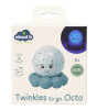 Cloud b Twinkles To Go Projekt&ouml;rl&uuml; Gece Lambası // Octo - Pastel Blue