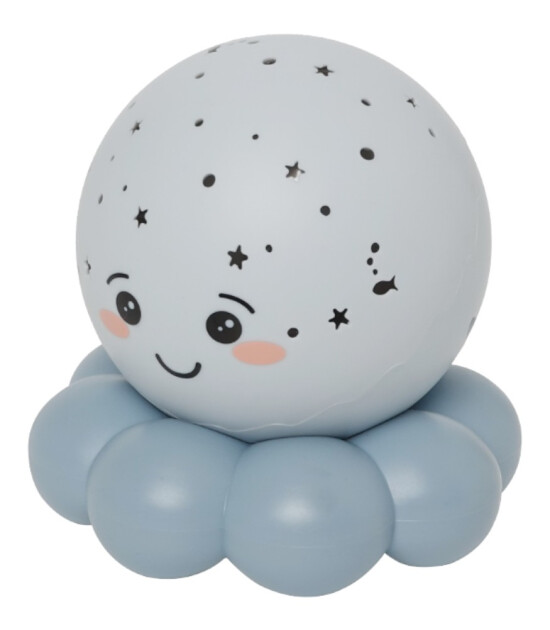 Cloud b Twinkles To Go Projekt&ouml;rl&uuml; Gece Lambası // Octo - Pastel Blue
