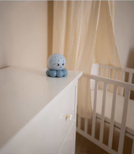 Cloud b Twinkles To Go Projekt&ouml;rl&uuml; Gece Lambası // Octo - Pastel Blue
