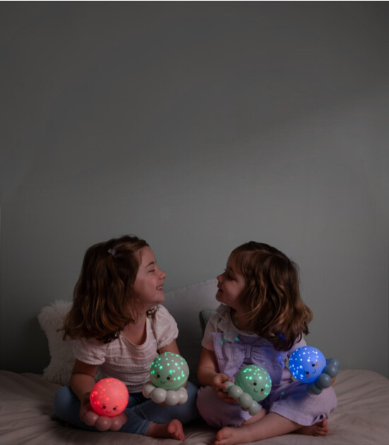 Cloud b Twinkles To Go Projekt&ouml;rl&uuml; Gece Lambası // Octo - Pastel Blue