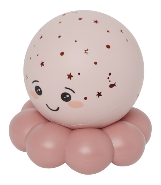 Cloud b Twinkles To Go Projekt&ouml;rl&uuml; Gece Lambası // Octo - Pastel Pink