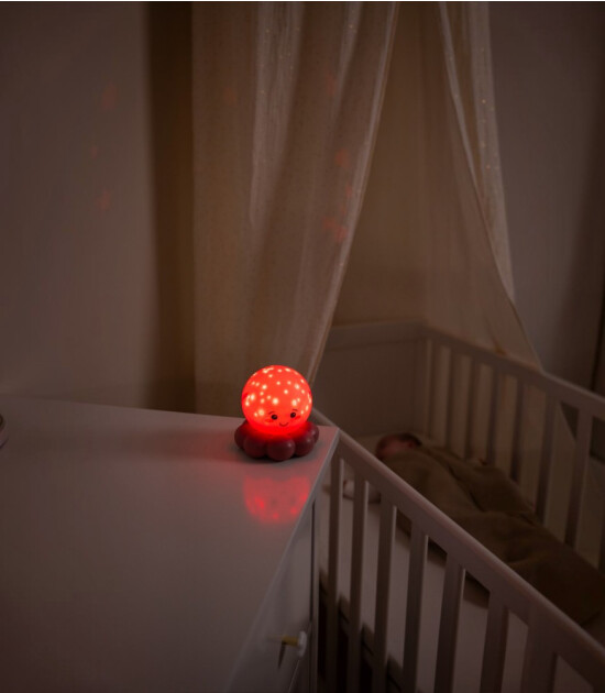 Cloud b Twinkles To Go Projekt&ouml;rl&uuml; Gece Lambası // Octo - Pastel Pink