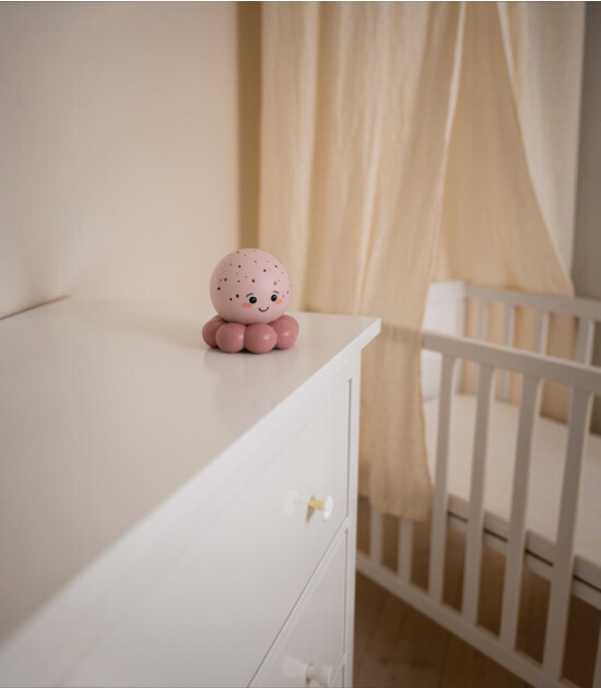Cloud b Twinkles To Go Projekt&ouml;rl&uuml; Gece Lambası // Octo - Pastel Pink