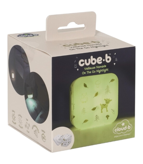 Cloud b Cube B Şarj Edilebilir Gece Lambası // Forest