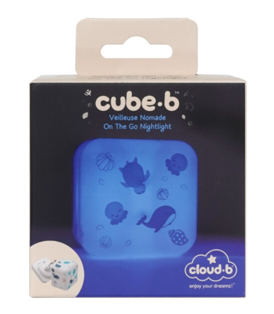 Cloud b Cube B Şarj Edilebilir Gece Lambası // Ocean
