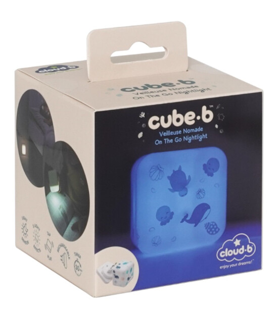 Cloud b Cube B Şarj Edilebilir Gece Lambası // Ocean