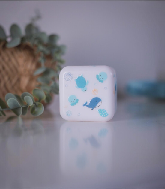 Cloud b Cube B Şarj Edilebilir Gece Lambası // Ocean