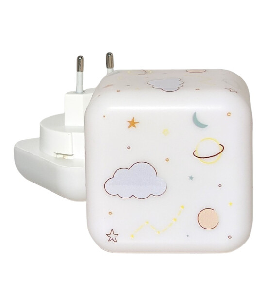 Cloud b Cube B Şarj Edilebilir Gece Lambası // Space