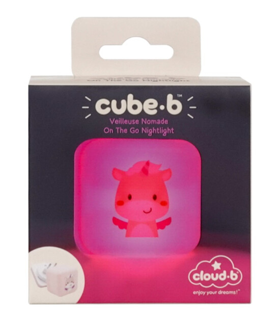 Cloud b Cube B Şarj Edilebilir Gece Lambası // Lily the Unicorn