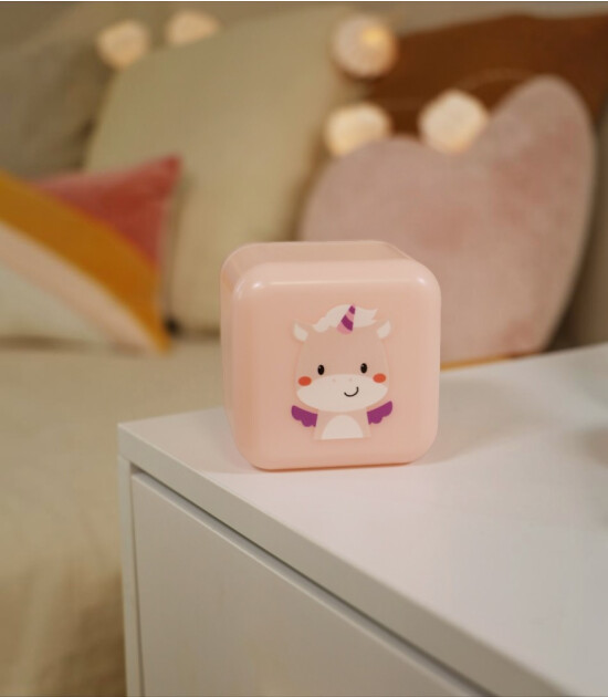 Cloud b Cube B Şarj Edilebilir Gece Lambası // Lily the Unicorn