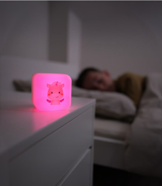 Cloud b Cube B Şarj Edilebilir Gece Lambası // Lily the Unicorn