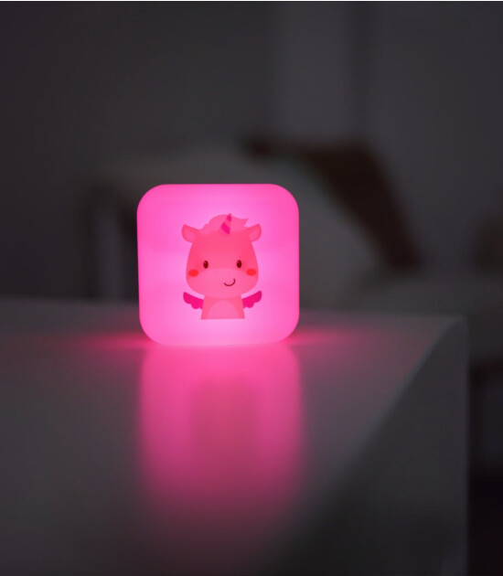 Cloud b Cube B Şarj Edilebilir Gece Lambası // Lily the Unicorn