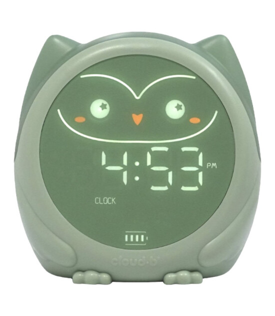 Cloud b Owlie Melodili Uyku Eğitmeni ve Masa Saati // Mint