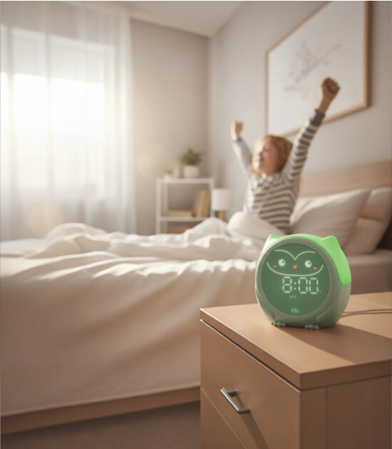 Cloud b Owlie Melodili Uyku Eğitmeni ve Masa Saati // Mint