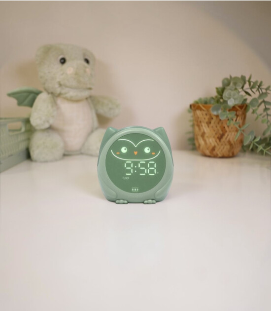 Cloud b Owlie Melodili Uyku Eğitmeni ve Masa Saati // Mint