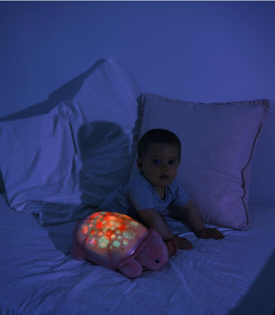 Cloud b Twinkling Twilight Melodili Projekt&ouml;r Gece Lambası // Turtle - Pink