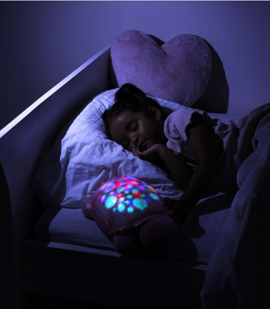 Cloud b Twinkling Twilight Melodili Projekt&ouml;r Gece Lambası // Turtle - Pink