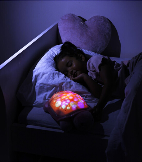 Cloud b Twinkling Twilight Melodili Projekt&ouml;r Gece Lambası // Turtle - Pink