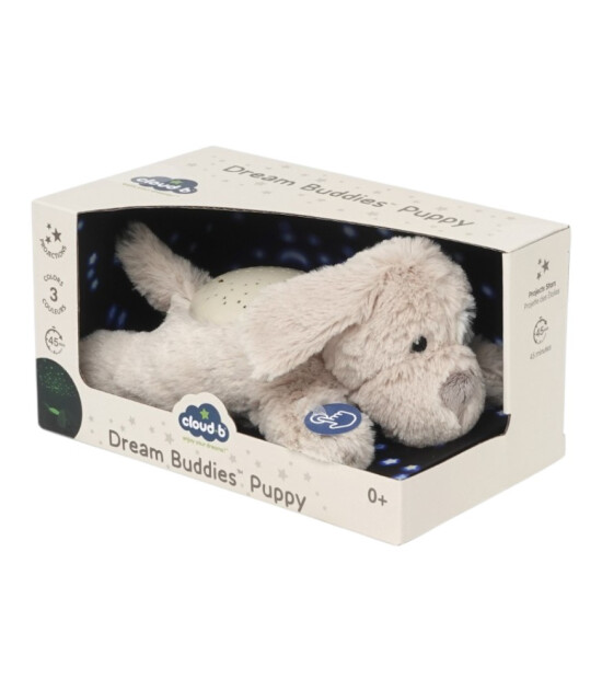Cloud b Dream Buddies Projekt&ouml;rl&uuml; Pel&uuml;ş Gece Lambası // Patch Puppy