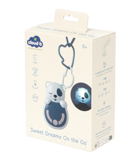 Cloud b Sweet Dreamz On The Go Ağlama Sens&ouml;rl&uuml; Taşınabilir Uyku Arkadaşı // Dog