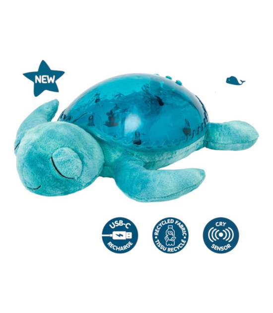 Cloud b Tranquil Şarj Edilebilir Melodili Projekt&ouml;r Uyku Arkadaşı // Whale - Blue