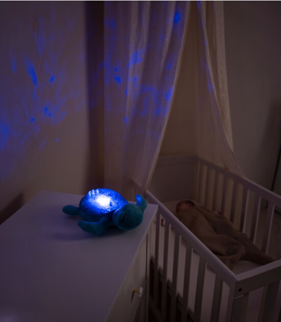 Cloud b Tranquil Şarj Edilebilir Melodili Projekt&ouml;r Uyku Arkadaşı // Whale - Blue