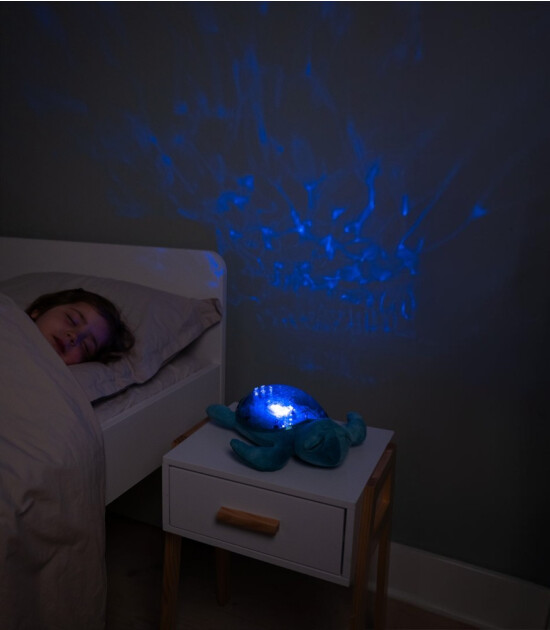 Cloud b Tranquil Şarj Edilebilir Melodili Projekt&ouml;r Uyku Arkadaşı // Whale - Blue