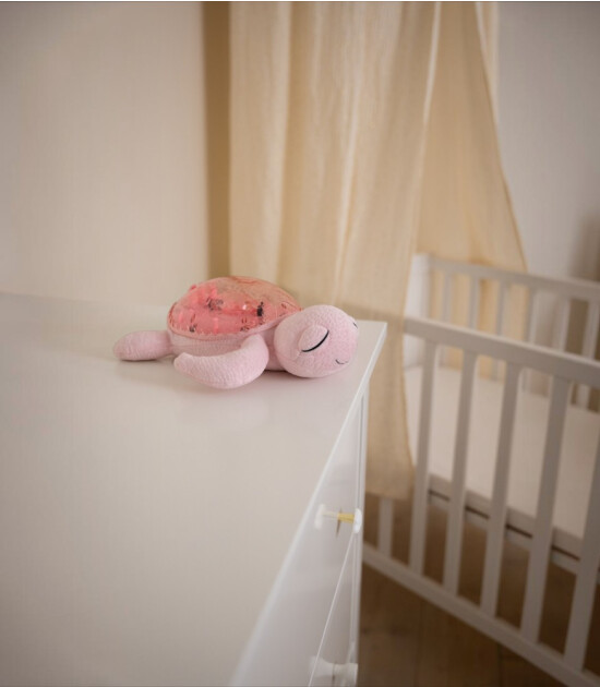 Cloud b Tranquil Şarj Edilebilir Melodili Projekt&ouml;r Uyku Arkadaşı // Turtle - Pink