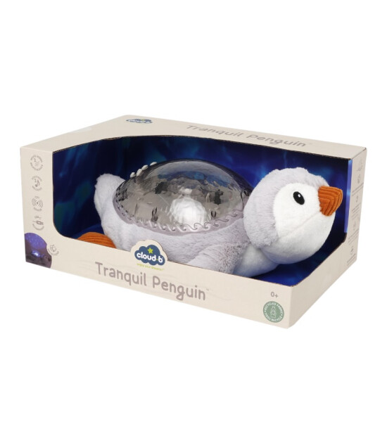 Cloud b Tranquil Şarj Edilebilir Melodili Projekt&ouml;r Uyku Arkadaşı // Penguin