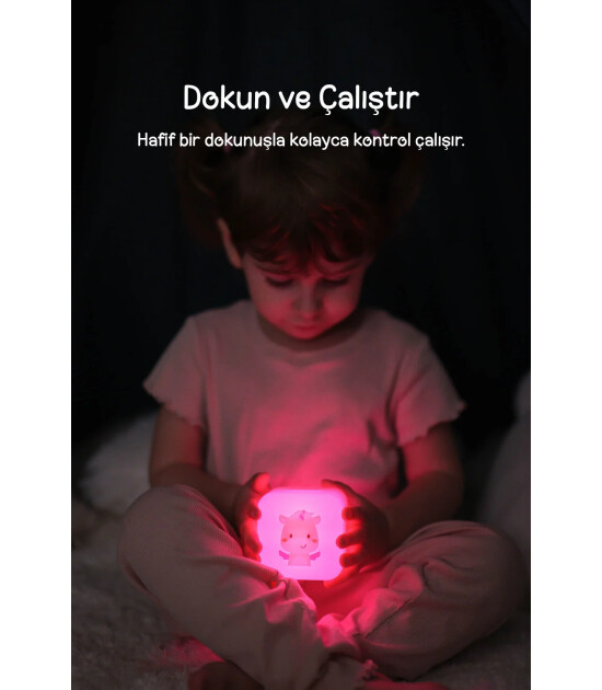Cloud b Cube B Şarj Edilebilir Gece Lambası // Lily the Unicorn