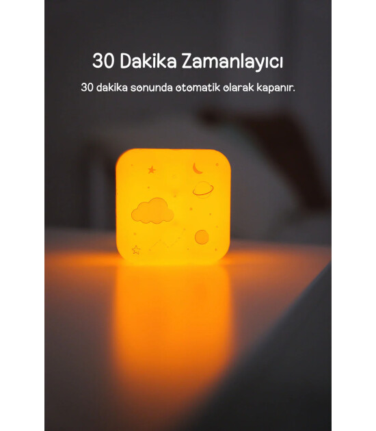 Cloud b Cube B Şarj Edilebilir Gece Lambası // Space
