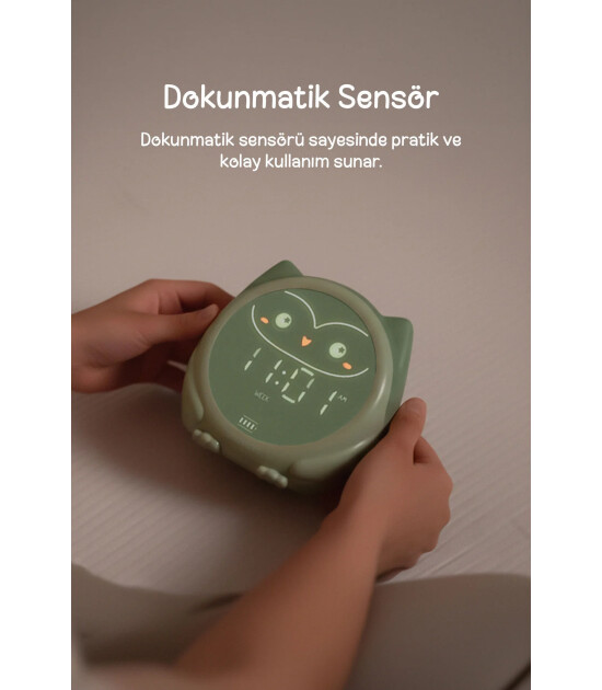 Cloud b Owlie Melodili Uyku Eğitmeni ve Masa Saati // Mint