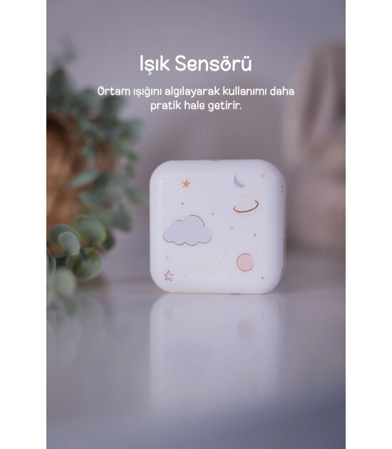 Cloud b Cube B Şarj Edilebilir Gece Lambası // Space